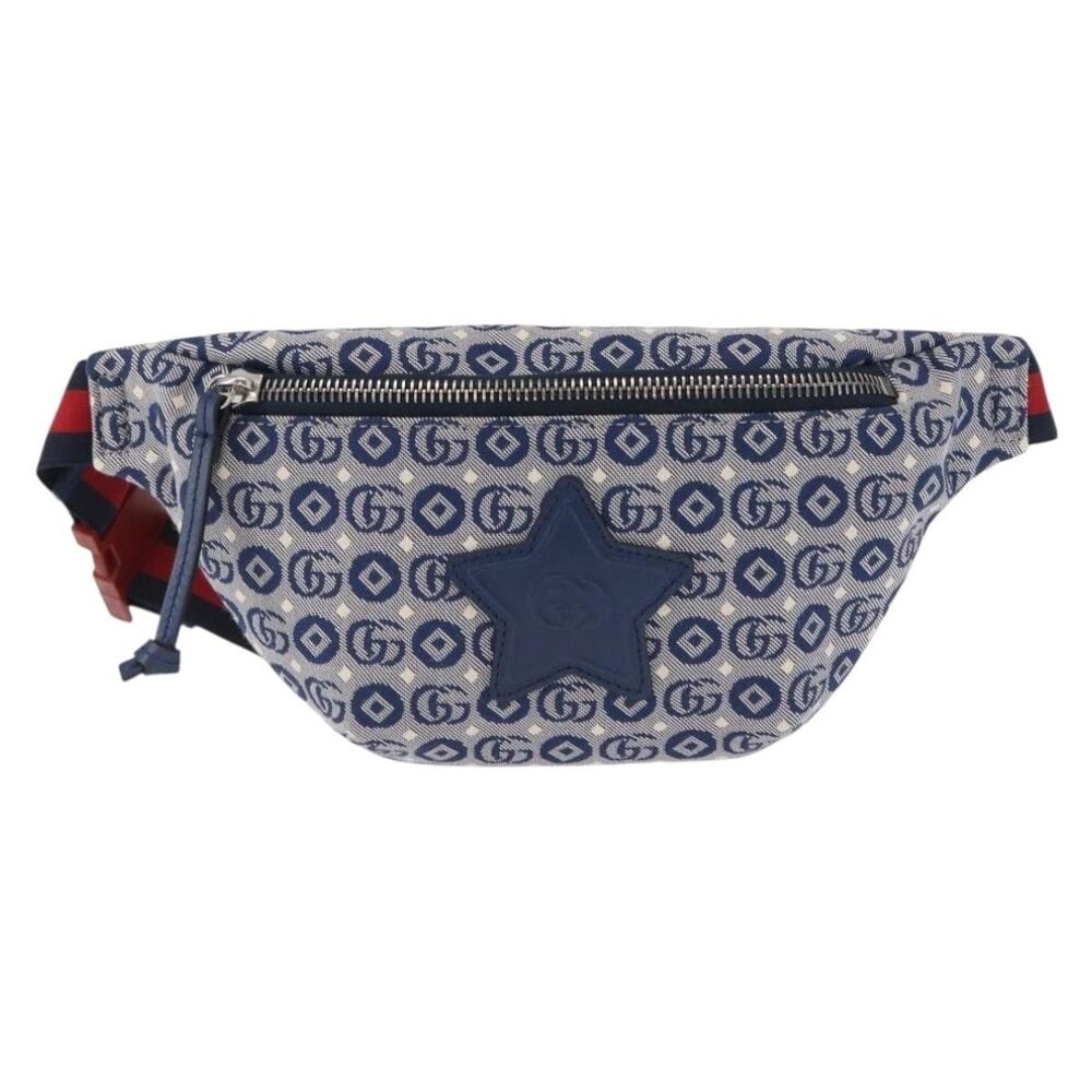 Gucci Children's Web Waist Bag Red
